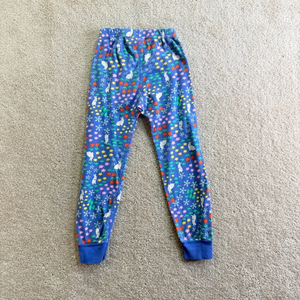 Hanna Andersson Mellow Meadow Easter Kids Long John Pajama Set - size 5 (110cm)